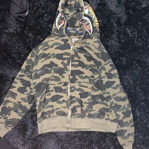 Camo Bape Zip Up